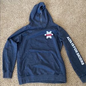 Blue Alta Ski Sweatshirt